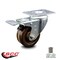 Service Caster 3 Inch High Temp Phenolic Wheel Swivel Top Plate Caster with Total Lock Brake SCC-TTL20S314-PHRHT - alternate 1